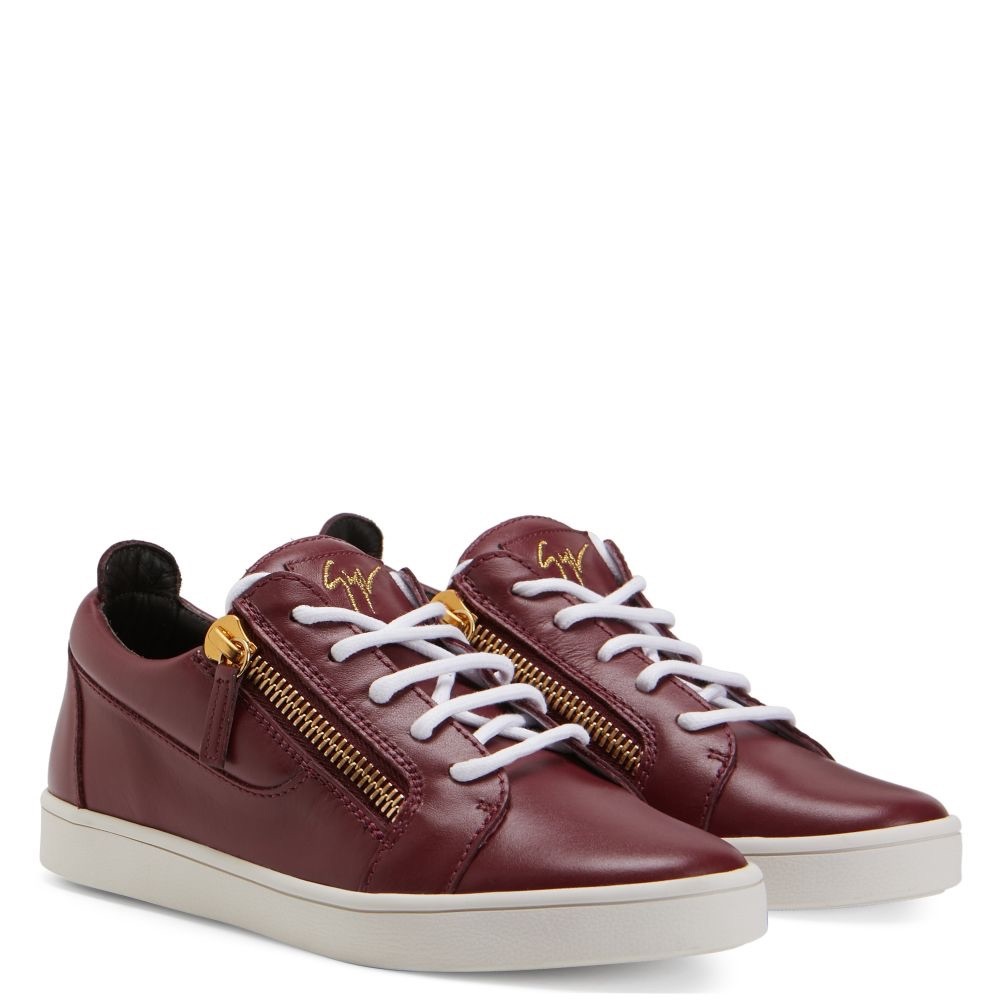 Giuseppe Zanotti Leather Sneakers size 8,5 - Picture 1 of 4
